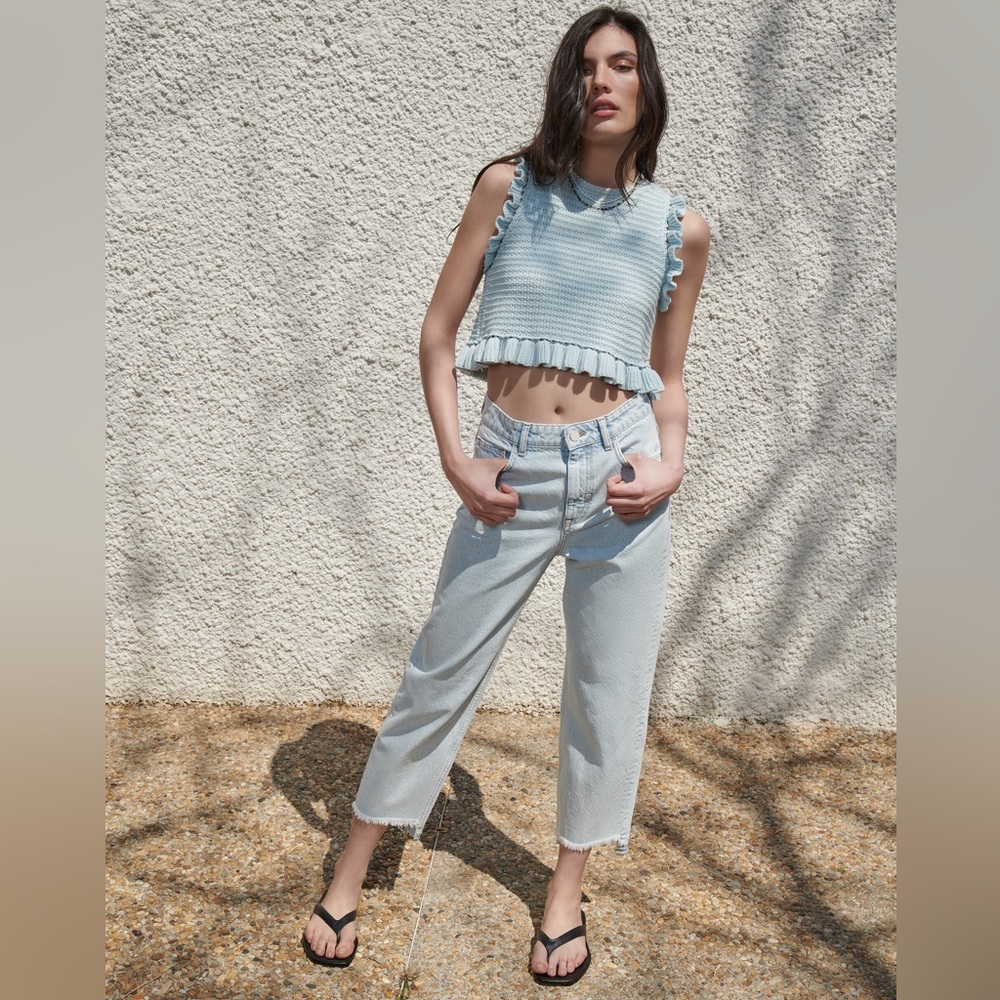 NWT ZARA MOM FIT JEANS | 5862 101